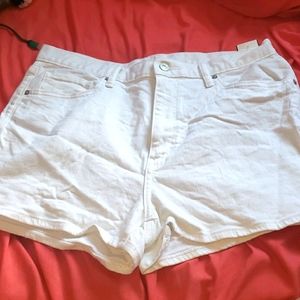 White shorts